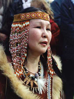 Гиль (Уркачан) Екатерина Трифоновна, 1997. Фото В. Т. Кравченко