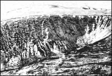 Щитовой вулкан Чингейнгейн, южный склон