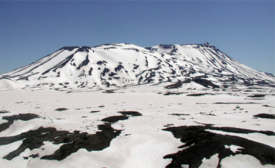 Вулкан Крашенинникова на Камчатке